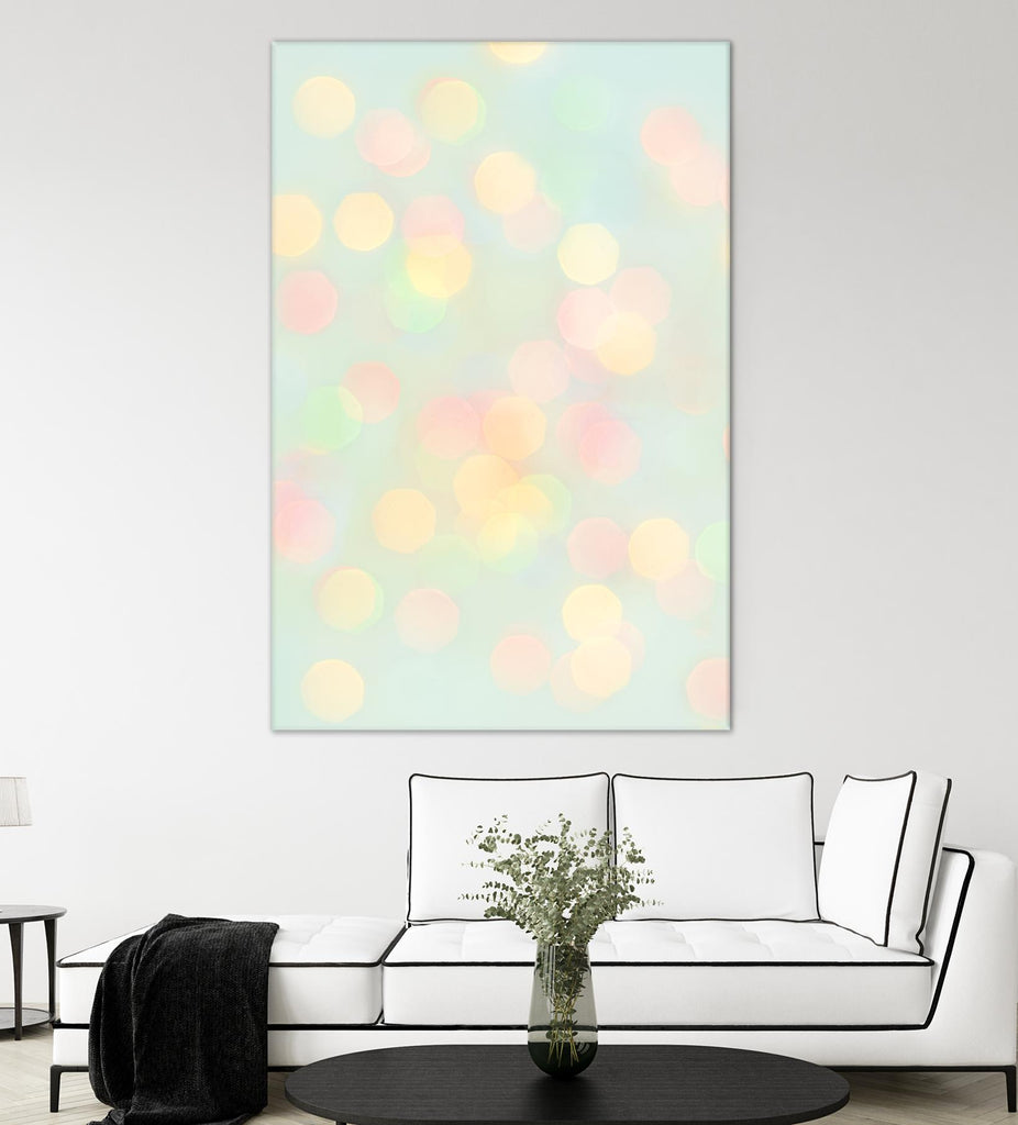 Sparkle by Libertad Leal on GIANT ART - pink abstract