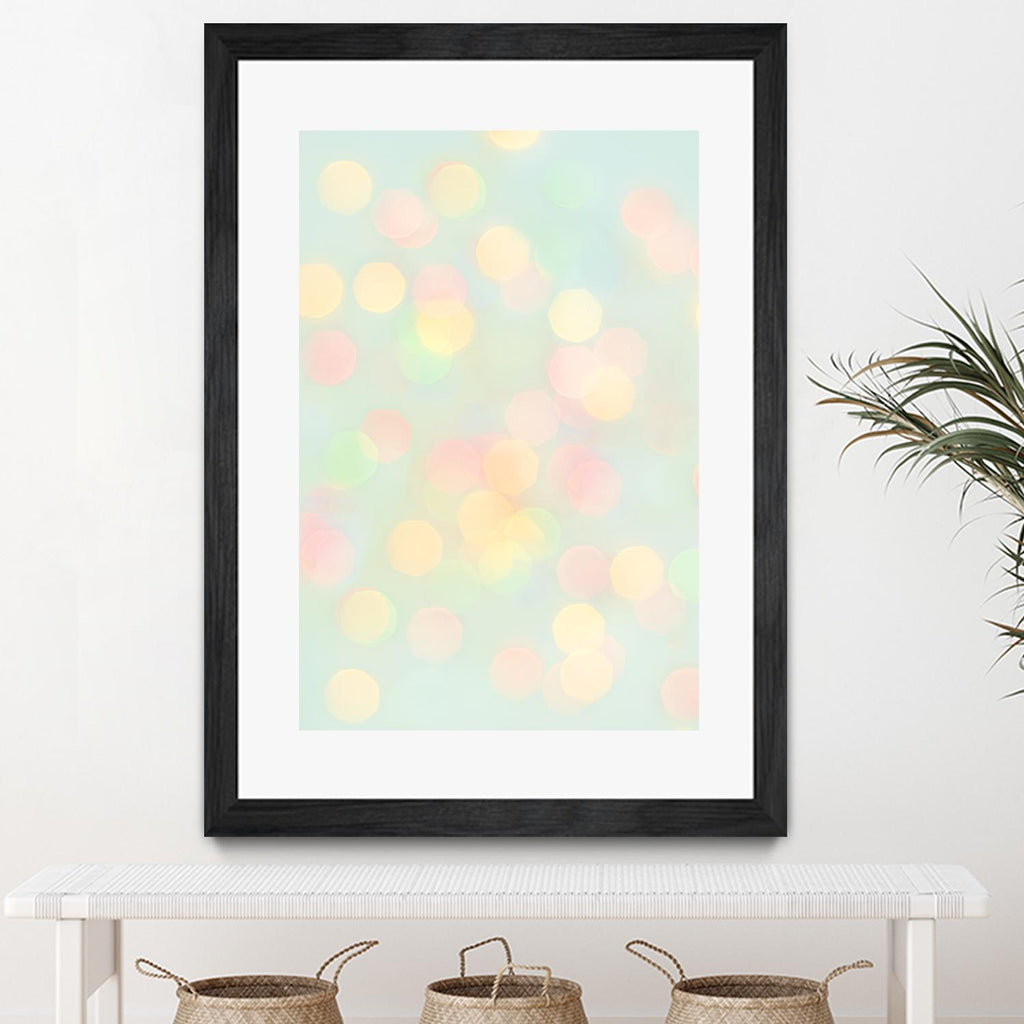 Sparkle by Libertad Leal on GIANT ART - pink abstract