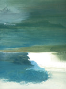 Coastal Seascapes C by THE Studio on GIANT ART - green abstract