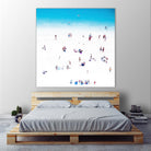 Whitewashed Beach B by THE Studio on GIANT ART - blue everyday life