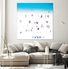 Whitewashed Beach B by THE Studio on GIANT ART - blue everyday life