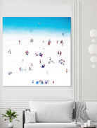 Whitewashed Beach B by THE Studio on GIANT ART - blue everyday life
