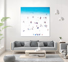 Whitewashed Beach B by THE Studio on GIANT ART - blue everyday life