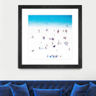 Whitewashed Beach B by THE Studio on GIANT ART - blue everyday life