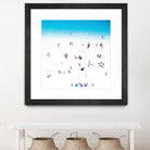 Whitewashed Beach B by THE Studio on GIANT ART - blue everyday life