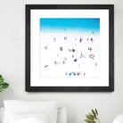 Whitewashed Beach B by THE Studio on GIANT ART - blue everyday life