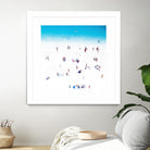 Whitewashed Beach B by THE Studio on GIANT ART - blue everyday life