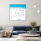 Whitewashed Beach B by THE Studio on GIANT ART - blue everyday life