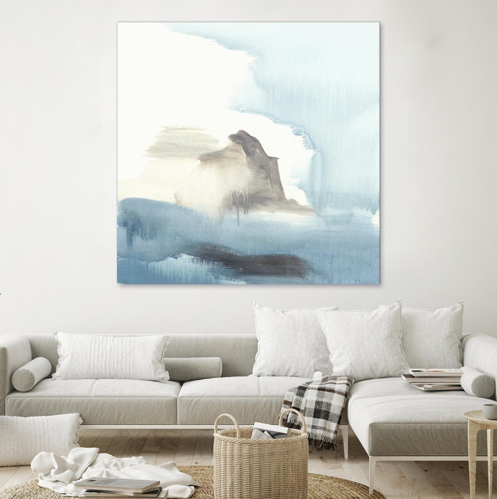 Seaview 3 by Natasha Marie on GIANT ART - grey landscape