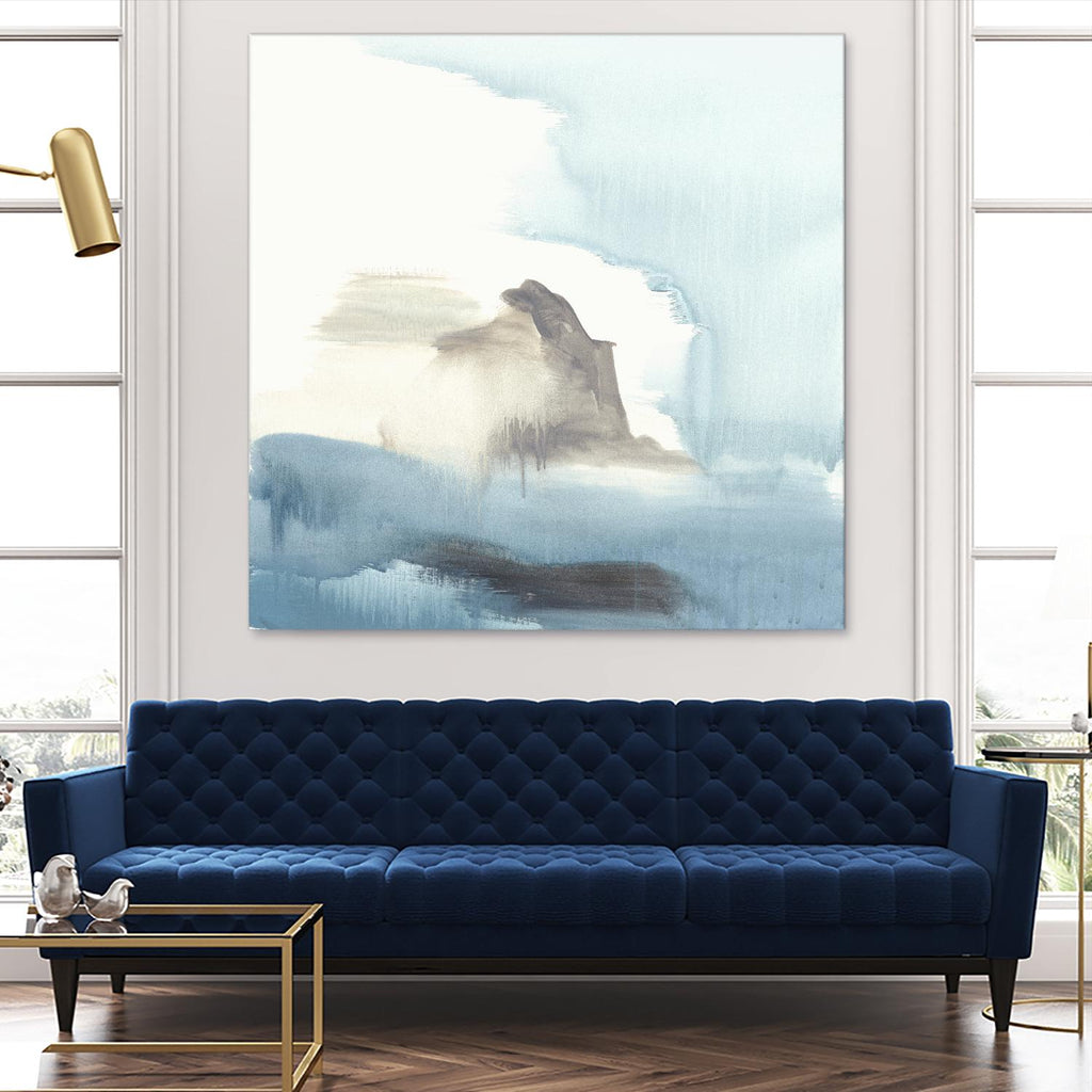 Seaview 3 by Natasha Marie on GIANT ART - grey landscape