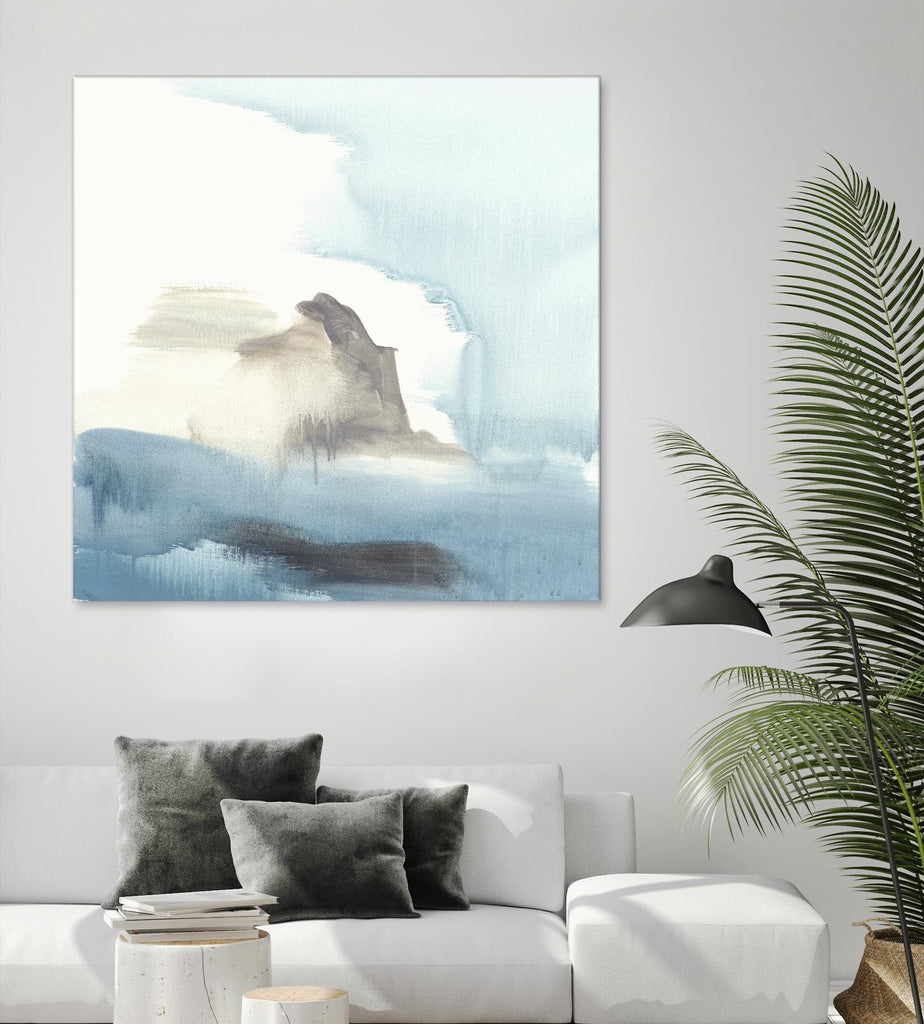 Seaview 3 by Natasha Marie on GIANT ART - grey landscape