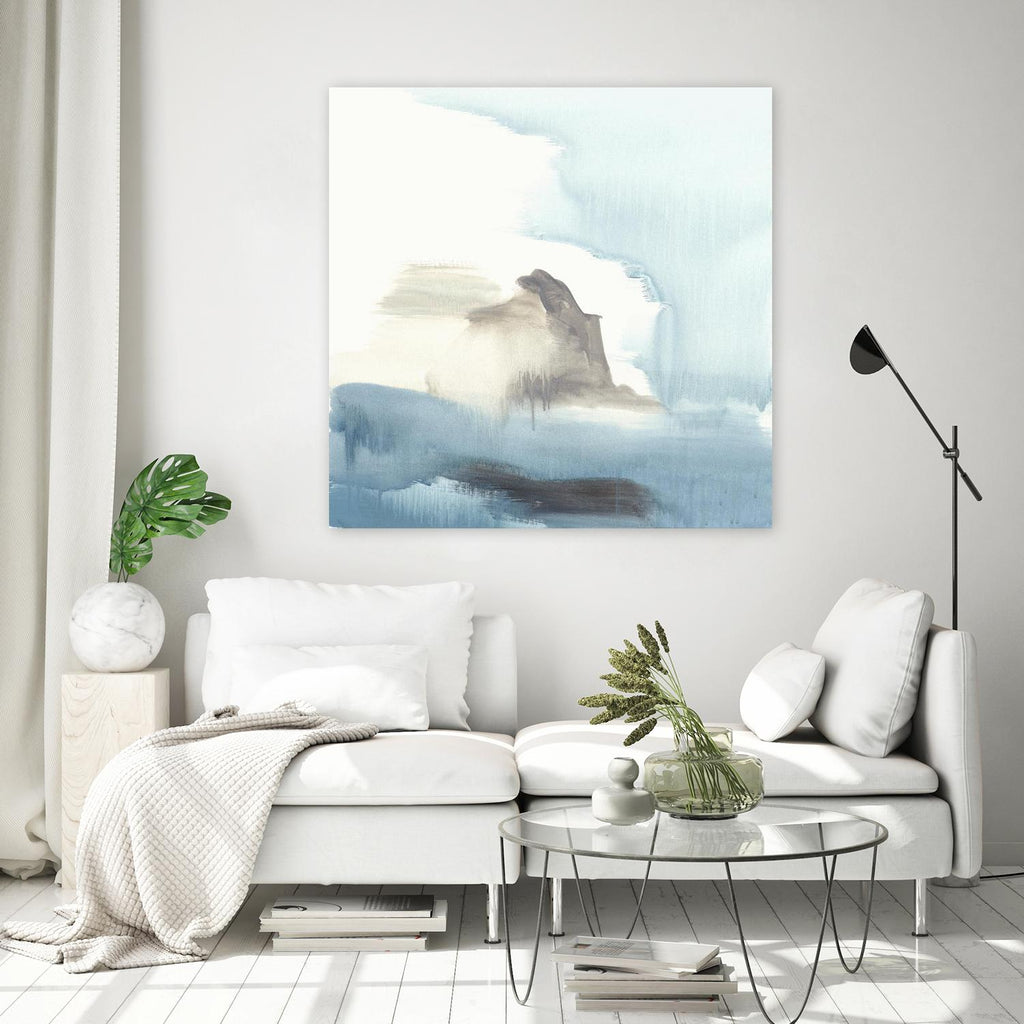 Seaview 3 by Natasha Marie on GIANT ART - grey landscape