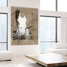 White Dress 2 by Paul Ngo on GIANT ART - black abstract