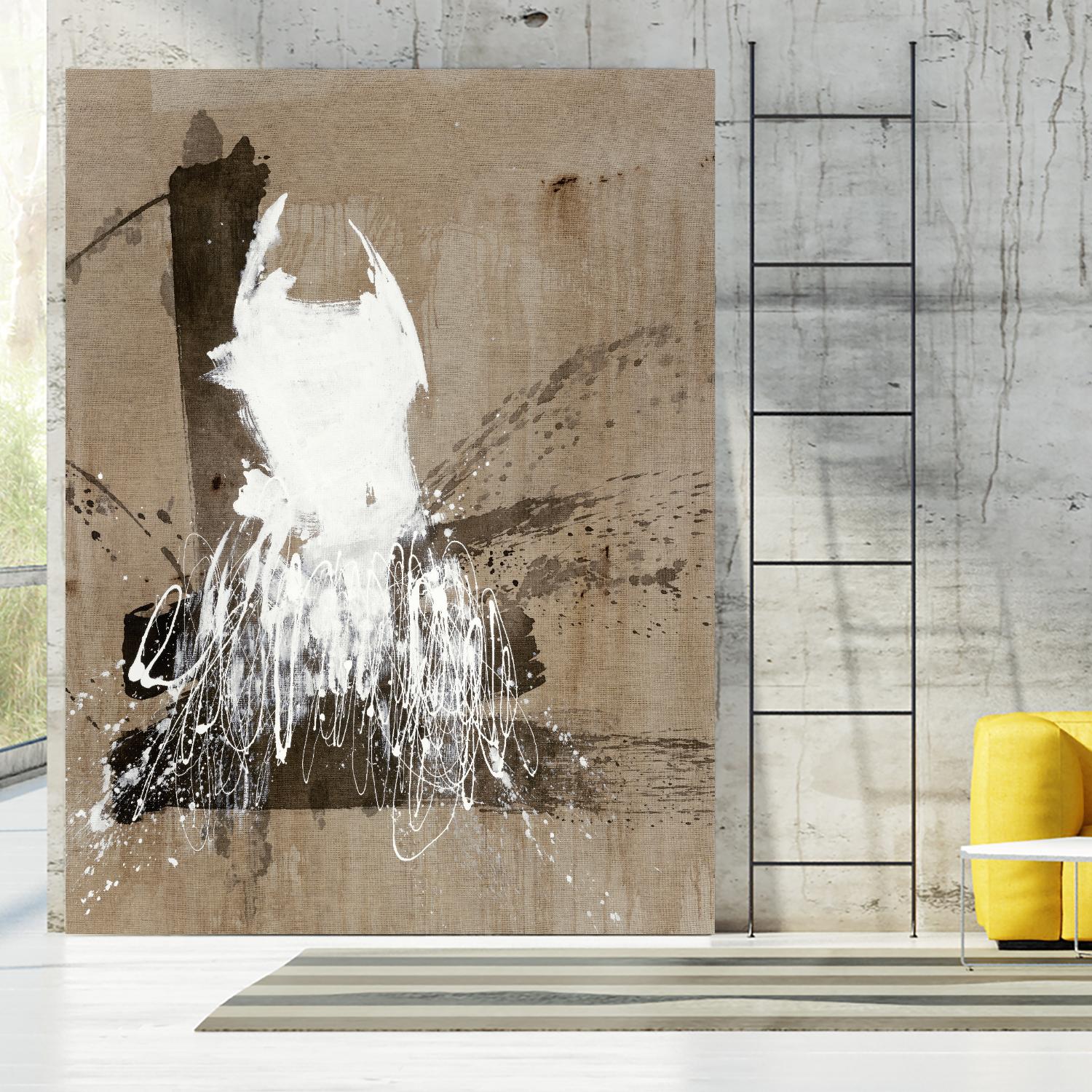 White Dress 2 by Paul Ngo on GIANT ART - black abstract