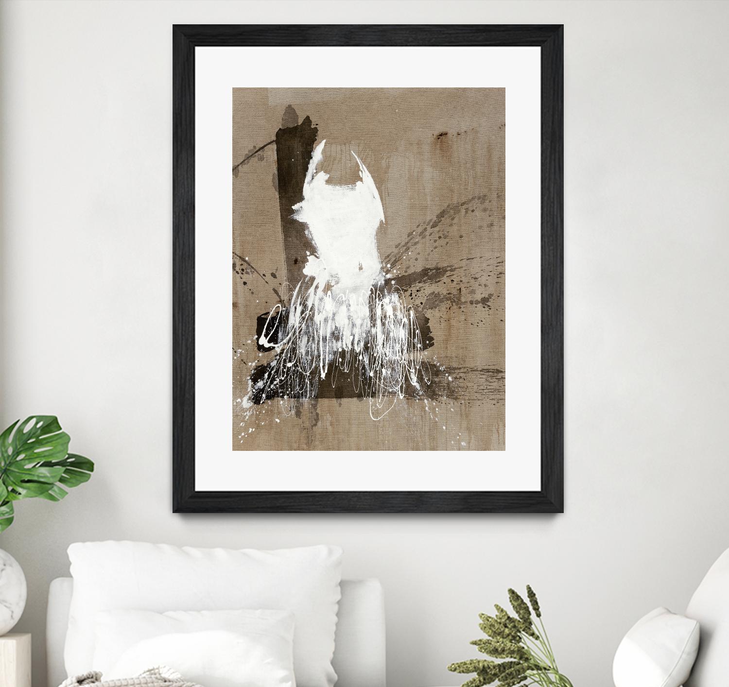 White Dress 2 by Paul Ngo on GIANT ART - black abstract