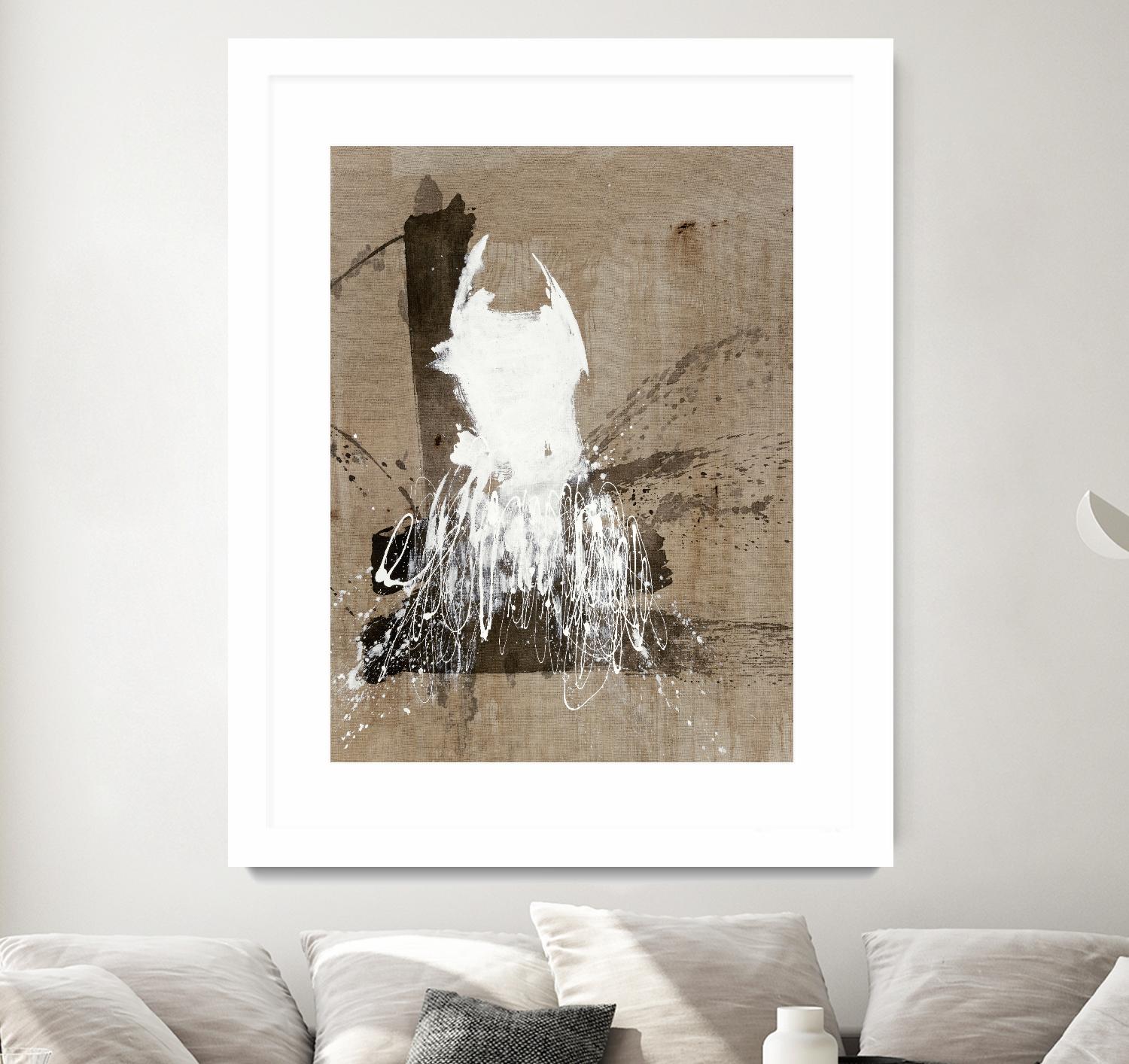 White Dress 2 by Paul Ngo on GIANT ART - black abstract