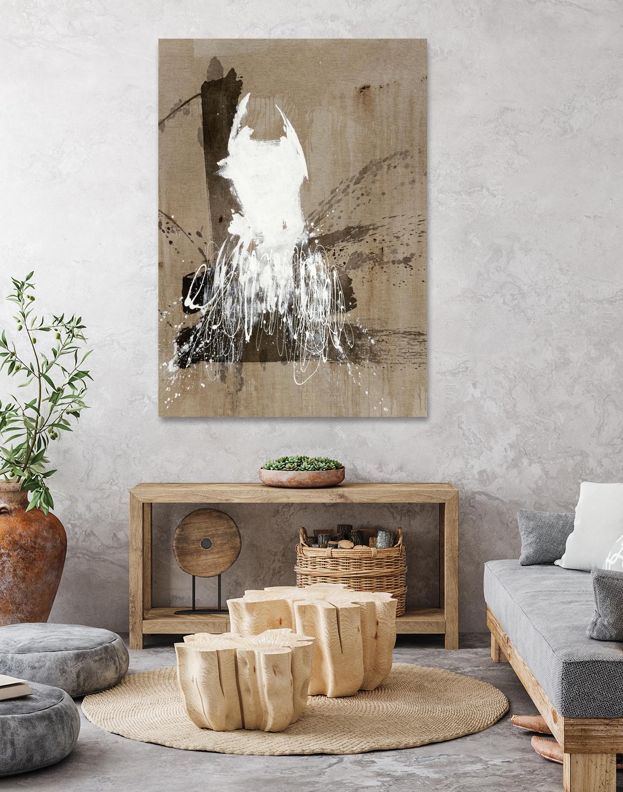 White Dress 2 by Paul Ngo on GIANT ART - black abstract