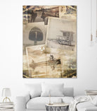 Los Angeles Polaroid Collage A by SEA Studio on GIANT ART - beige cityscapes & streets color photography