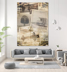 Los Angeles Polaroid Collage A by SEA Studio on GIANT ART - beige cityscapes & streets color photography