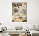 Los Angeles Polaroid Collage A by SEA Studio on GIANT ART - beige cityscapes & streets color photography