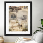 Los Angeles Polaroid Collage A by SEA Studio on GIANT ART - beige cityscapes & streets color photography