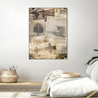 Los Angeles Polaroid Collage A by SEA Studio on GIANT ART - beige cityscapes & streets color photography