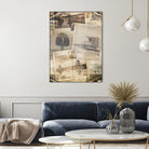 Los Angeles Polaroid Collage A by SEA Studio on GIANT ART - beige cityscapes & streets color photography