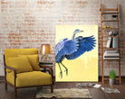 Great Blue Heron by Max Hayslette on GIANT ART - blue animal oiseau
