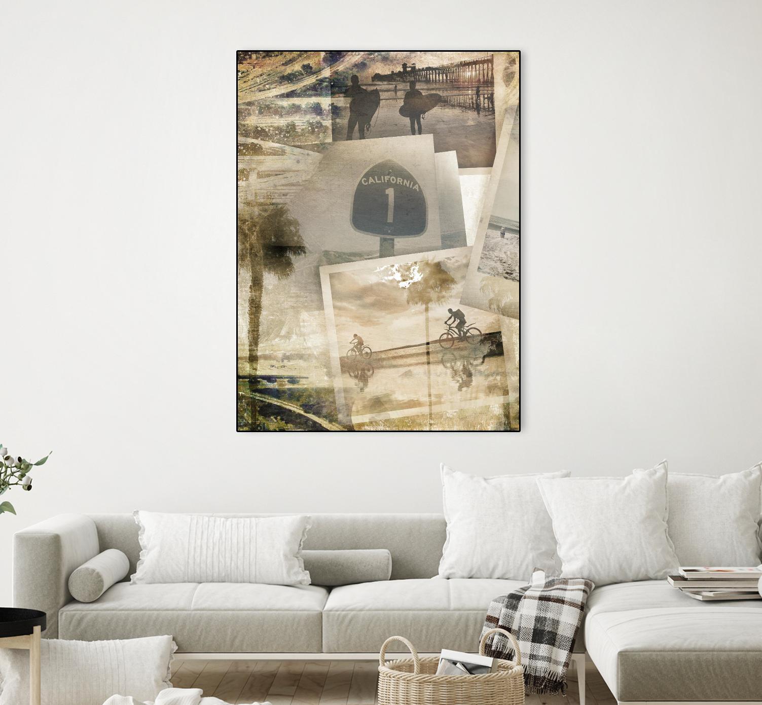 Los Angeles Polaroid C by SEA Studio on GIANT ART - beige cityscapes & streets color photography