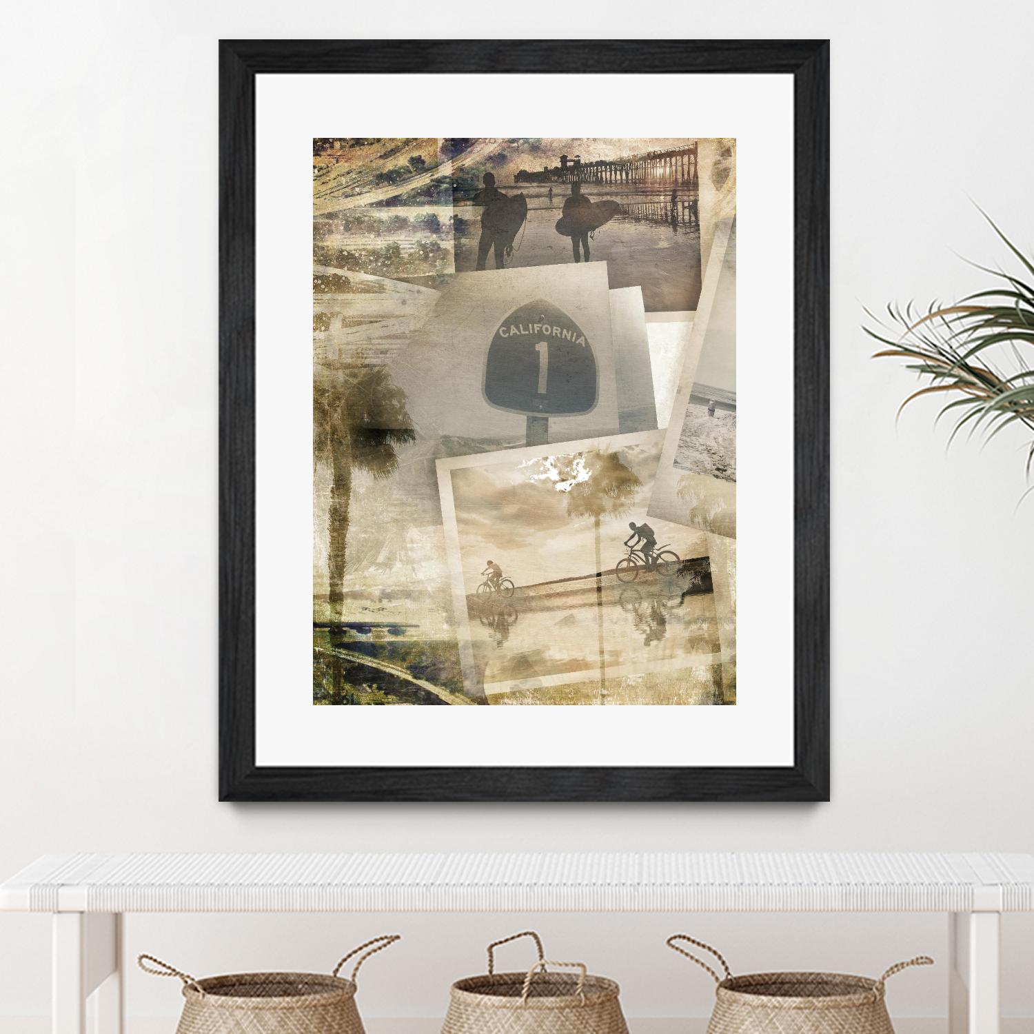 Los Angeles Polaroid C by SEA Studio on GIANT ART - beige cityscapes & streets color photography