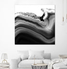Grey Agate B by THE Studio on GIANT ART - black photo art