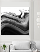 Grey Agate B by THE Studio on GIANT ART - black photo art