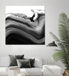 Grey Agate B by THE Studio on GIANT ART - black photo art