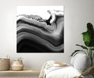 Grey Agate B by THE Studio on GIANT ART - black photo art