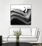 Grey Agate B by THE Studio on GIANT ART - black photo art