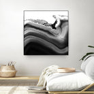 Grey Agate B by THE Studio on GIANT ART - black photo art