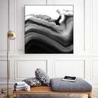 Grey Agate B by THE Studio on GIANT ART - black photo art