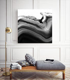 Grey Agate B by THE Studio on GIANT ART - black photo art