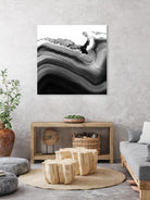 Grey Agate B by THE Studio on GIANT ART - black photo art