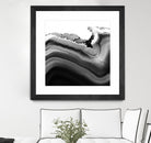 Grey Agate B by THE Studio on GIANT ART - black photo art