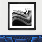 Grey Agate B by THE Studio on GIANT ART - black photo art