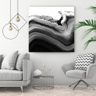 Grey Agate B by THE Studio on GIANT ART - black photo art