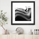 Grey Agate B by THE Studio on GIANT ART - black photo art