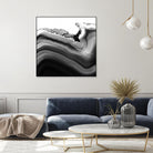 Grey Agate B by THE Studio on GIANT ART - black photo art