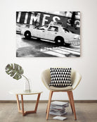 Times Square Taxi 2 by GI ArtLab on GIANT ART - white black & white