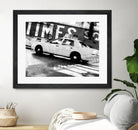 Times Square Taxi 2 by GI ArtLab on GIANT ART - white black & white