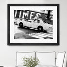 Times Square Taxi 2 by GI ArtLab on GIANT ART - white black & white