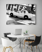 Times Square Taxi 2 by GI ArtLab on GIANT ART - white black & white