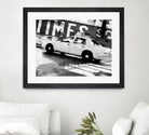 Times Square Taxi 2 by GI ArtLab on GIANT ART - white black & white
