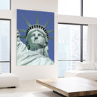 Statue of Liberty 3 by Lillis Werder on GIANT ART - blue photo art